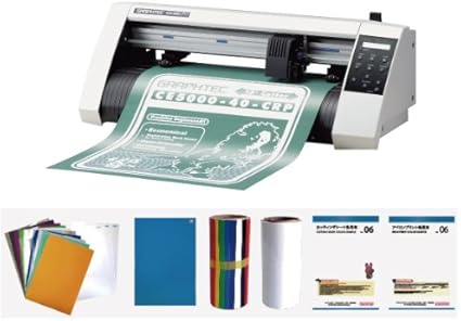 Amazon Co Jp Graphtec Corporation Craftrobo Pro Kurahutorobopuro Ce 5000 40 Crp Standard Set Ce5000 40 Std Medium Cutting Machine Computers Peripherals