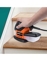 enertwist et ds 75 0.8 Amp Compact detalle lijadora, con cable, 13000opm