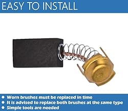 2-Pack Durable N088403 Carbon Brushes Replacement