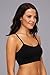 Coobie Women's Strappy Scoopneck 3-Pack Neutrals Black/White/Light Nude Bra One Size