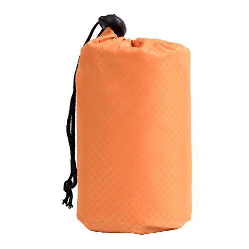 Chartsea Extra Large Waterproof Picnic Blanket Rug Travel Outdoor Beach Camping Mat (Orange)