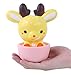 AOLIGE Squishy Jumbo Kawaii Cup Deer Cream Scented Very Squishies Slow Rising Decompression Squeeze Toys for Kids Doll Gift Fun or Stress Relief