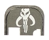 Rear Slide Cover Plate Laser Engraved for Glock Pistols Boba Fett