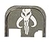 Rear Slide Cover Plate Laser Engraved for Glock Pistols Boba Fett
