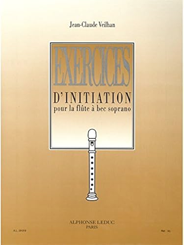 Download Jean-Claude Veilhan: Exercices d'Initiation (Recorder Solo) PDF