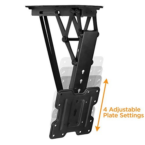 Mount It Motorized Ceiling Tv Mount With Remote Electric Flip