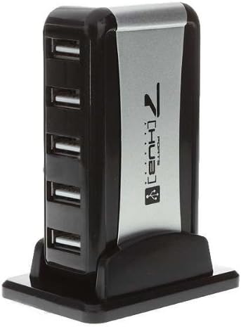7-Ports USB 2.0 Hub with 2.0A 110~240V AC Adapter (Upgraded version)