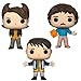Funko 263 TV: Friends Collectors1Chandler 80's Hair, Joey in Chandler's Clothes, 80's Ross, Set