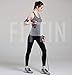 Women's Sports Yoga Fitness Racerback Sleeveless Tank Top Running Shirt Vest 2-Pack Black&Blue Large