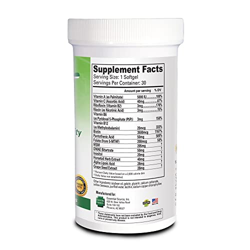 Essential Source Bonita Hair Skin Nails Vitamins Women, Men Hair