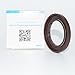 Radial Shaft Seal VITON Rubber Rotary Shaft Seal 40x62x6mm Replacement Seal for Hydraulic Pump and Motor, BAFSL1SF Type Pressure Mechanical Seal