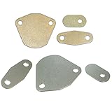 EGR Block Off Plates with Gaskets 93-97 LT1 Camaro Z28 Firebird Corvette C4 Chevrolet Stainless