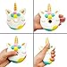 Vanely 3PCS Jumbo Squishies Narwhale Cake Unicorn Donut Set Kawaii Squishy Slow Rising Cream Scented Soft Squeeze Toy for Kids Stress Relief Hop Props