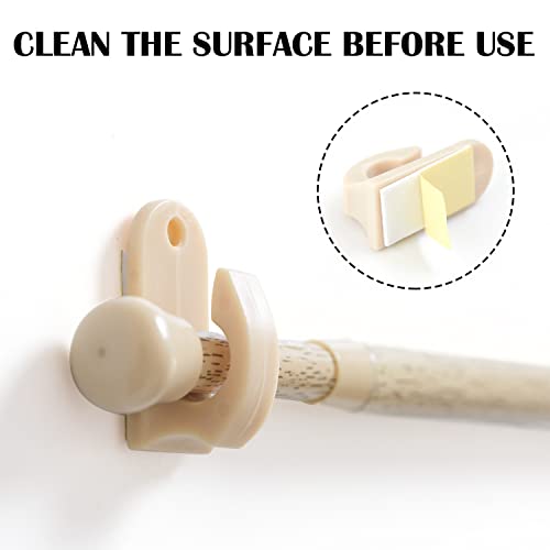 French Door Curtain Rods No Drill Cafe Curtain Rod for Tier Curtains