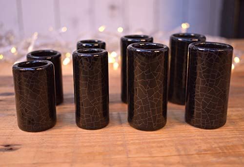 Jet Black Ceramic Guitar Slide (Large)