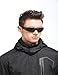 Jon Senkwok Polarized Sunglasses For Men with Sport Fishing Driving (Black, Black)