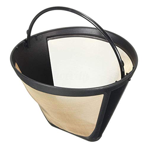 Carry stone 1PC Permanent Reusable 4 Cone Shape Coffee Filter Mesh Basket Stainless New Hige Quality and Durable