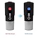PUNCIA 12V Electric Heated Travel Coffee Mug For Car Smart Heated Coffee Mug Warmer With LCD Temp Display and Control (Black)