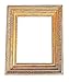 Antique Looking Cardboard Picture Frame Cutouts (3 Pieces) Perfect for Wedding and Party Decor