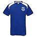 Everton FC Official Football Gift Mens Poly Training Kit T-Shirt Royal XL