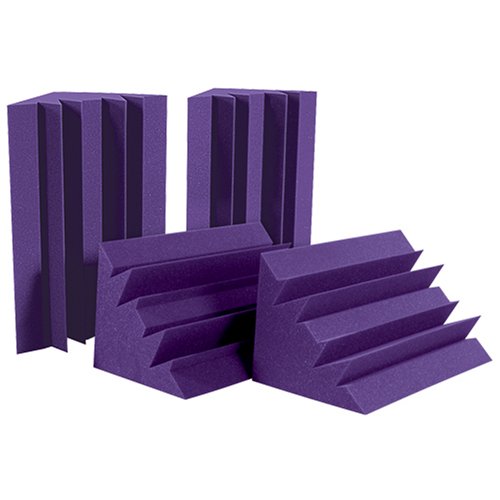 Auralex LENPUR LENRD Bass Traps in Purple 8- 12x12x17 Triangular; 24 Long