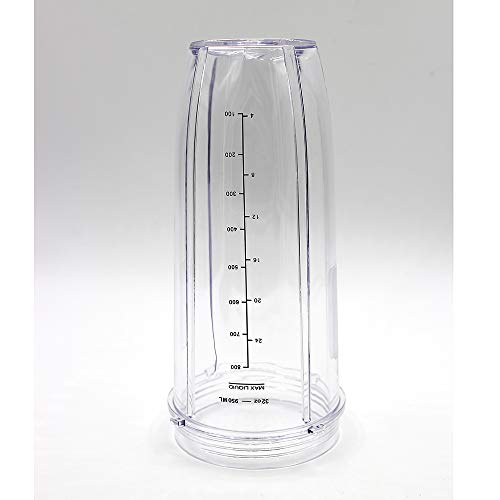 Anbige New Style Extractor Blade with 32oz cup and lid for Ninja Blender BL660W/BL660/BL740/BL770/BL771/BL773CO/780 - Thumbnail 6
