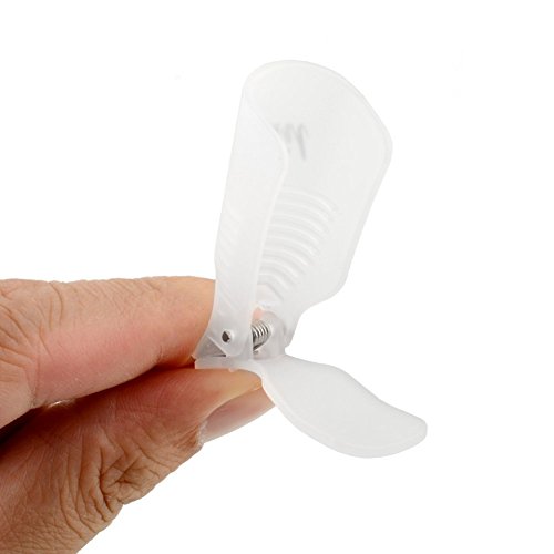 Beauticom Acrylic Nail Art Soak Off Cap Clip UV Gel Polish Remover Wrap Reusable Keeper Manicure Tool (PINK, WHITE, PURPLE, & RED) (20 Pieces, WHITE)