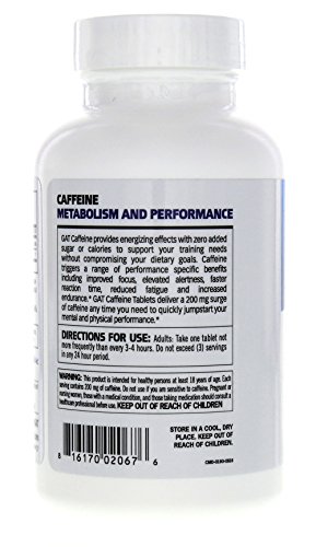 GAT SPORT Essentials Caffeine New Protein Drink, 1 Pound