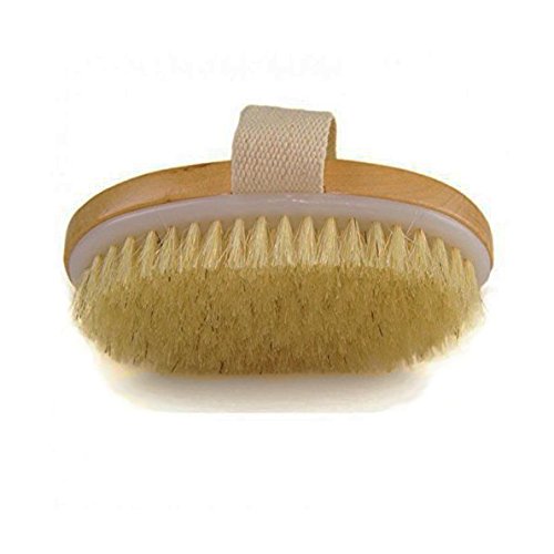 Dry Skin Body Brush, Natural Bristle, Remove Dead Skin and Toxins