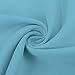 NICETOWN Blackout Shades for Bedroom Windows - (Teal Blue Color) Thermal Insulated Window Treatment Curtain Drape, Room Darkening Modern Drapery for Boy's Room, 52x63 inches, One Panel