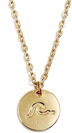 MGZDH Women's New Jewelry Free Wave Clavicle Necklace, D