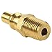 SHINESTAR Propane Adapter Quick Connect Fitting Gas Male Excess 1/4
