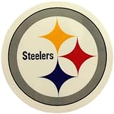 Forever Collectibles 6 in. NFL Pittsburgh Steelers Team Logo Magnet
