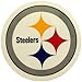 Forever Collectibles 6 in. NFL Pittsburgh Steelers Team Logo Magnet