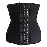 Komene Women's Workout Latex Waist Cincher