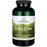 Swanson Cat's Claw 500 Milligrams 250 Capsules