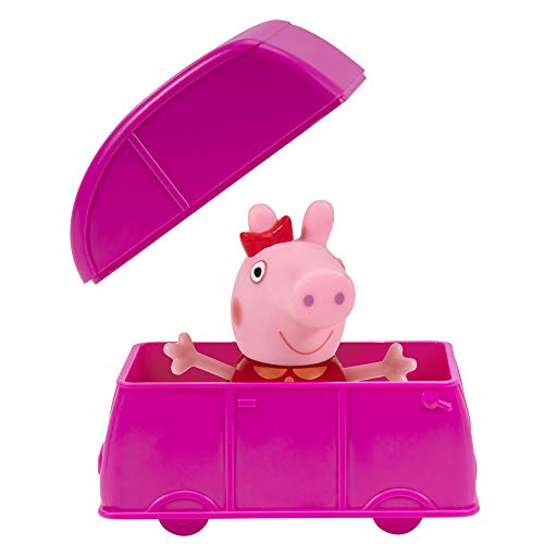 Peppa Pig Car Surprise Blind, 6 Pack Collectible Mini Figures and