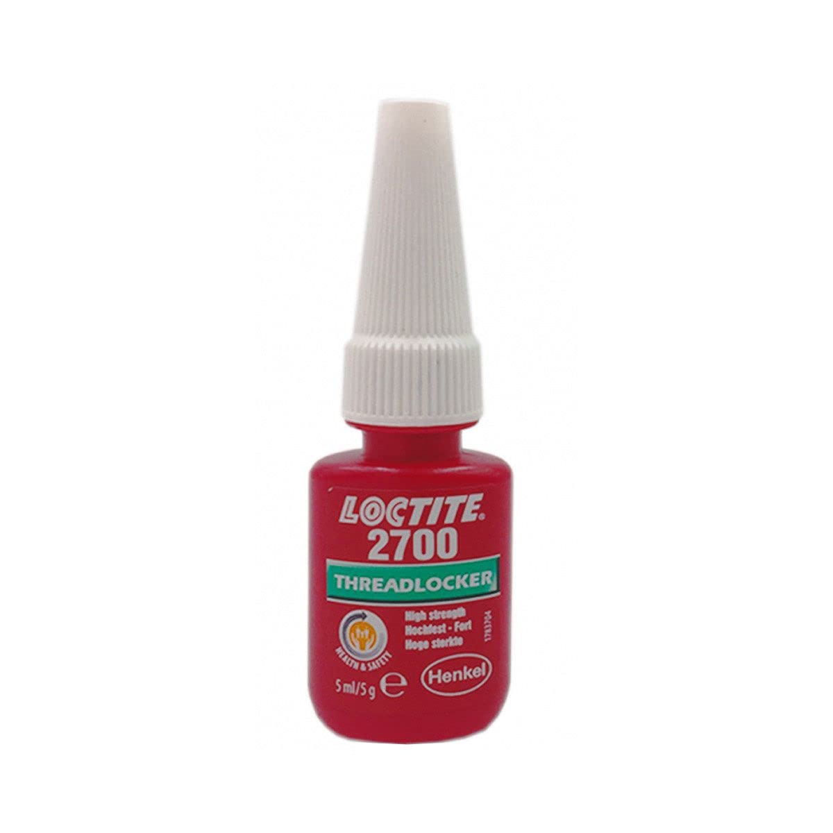 Loctite 1960972 2700 Oem Specified High Strength Thread Lock and Sealant Stud/Nutlock, 5ml
