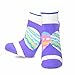 TeeHee Women's Easter Day Fashion No Show Socks 6 Pair Pack (Easter Bunny and Eggs)