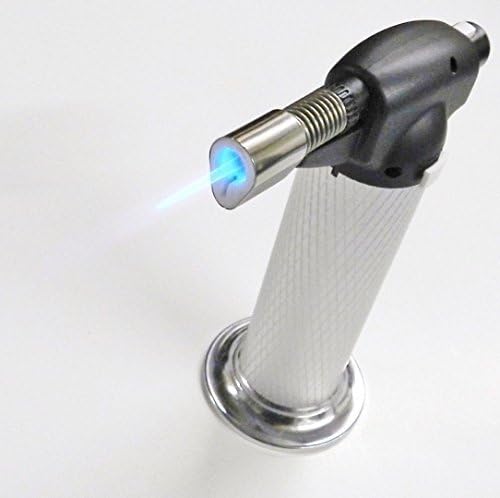 MICRO TORCH BUTANE FOR JEWELRY - CULINARY MAX FLAME 2372 F WITH IGNITION 6 TALL (E 12) NOVELTOOLS by westernb2k