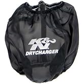 K&N RF-1048DK Luftfilterhülle – Schwarz, Für RF-1048-Filter, Verlängert Wartungsintervalle