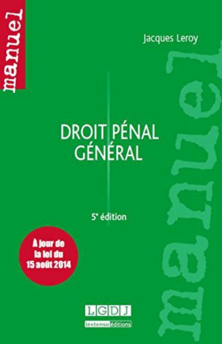 Droit pénal général