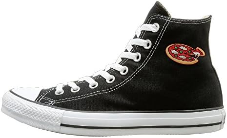 Hilo Canvas Shoes Pizza Hi-Top Unisex Canvas Sneaker- Season Lace Ups Shoes Casual Trainers Men And Women 37