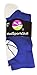 MadSportsStuff Basketball Socks with Basketball Logo Crew Socks (Royal/White, Small)