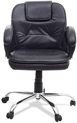 DZYN Furnitures Leatherette Office Executive Chair (Black)