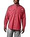 Columbia Men’s PFG Bahama™ II Long Sleeve Shirt, Sunset Red, Large