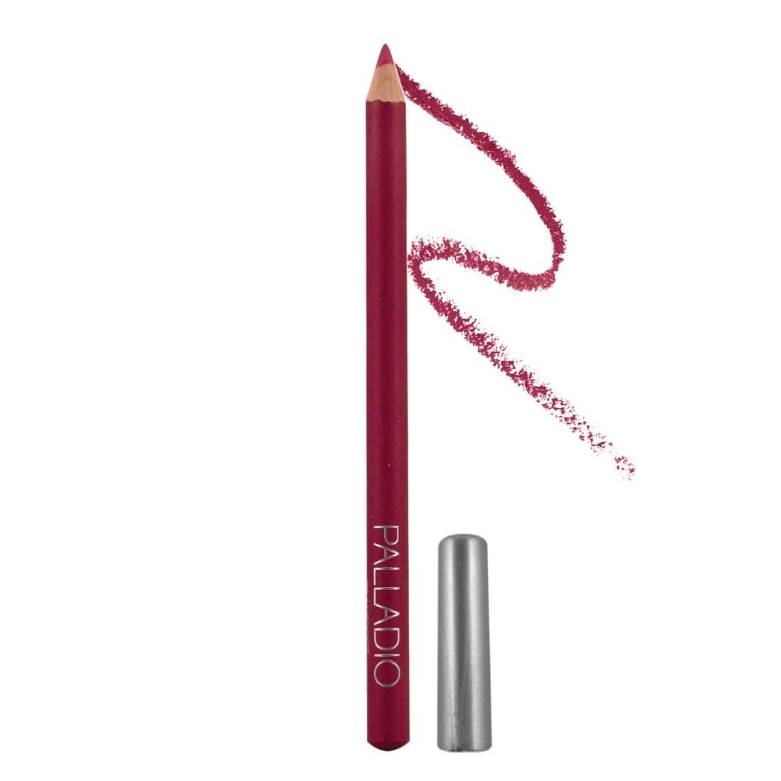 Palladio Lip Liner Pencil, Wooden, Firm yet Smooth, Contour and Line with Ease, Perfectly Outlined Lips, Comfortable, Hydrating, Moisturizing, Rich Pigmented Color, Long Lasting, Pink Frost