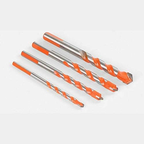 Multi-Purpose Drill Bit, 5PCS Carbide Twist Drill Bits Sturdy Masonry Drill Bits for Metal Wood, Block, Brick - Image 5