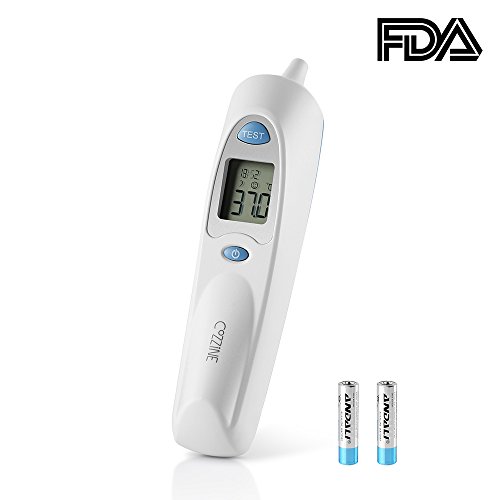 Ear Thermometer, Cozzine Medical Infrared Digital Ear Thermometer Suitable For Baby, Infant, Kids, Toddler and Adults with FDA and CE approved.(Battery Included) - Thumbnail 7