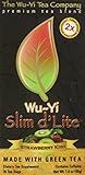 The Wu Yi Tea Company Slim d'Lite Green Tea, Strawberry Kiwi, 25-Count